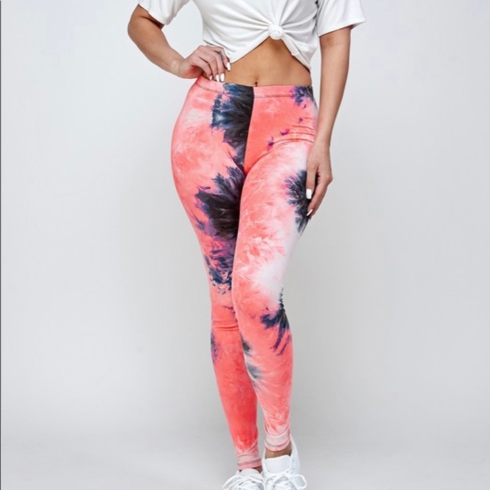 Leggings Tie Dye Ultra Soft Leggings One Size 2-12 & Plus Size 12-18